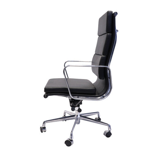 Rapidline PU900H High Back Executive Chair Black PU