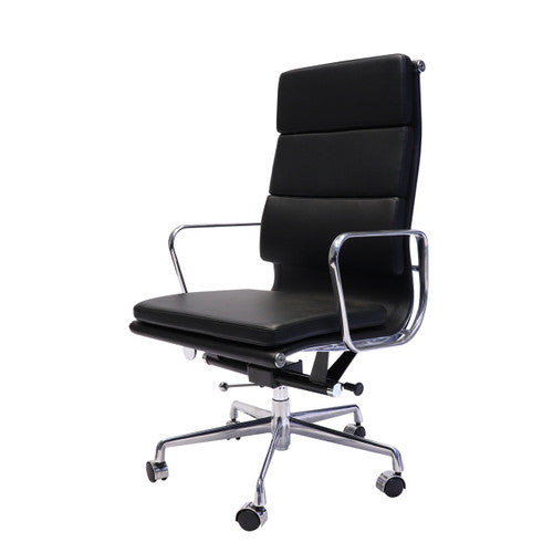 Rapidline PU900H High Back Executive Chair Black PU
