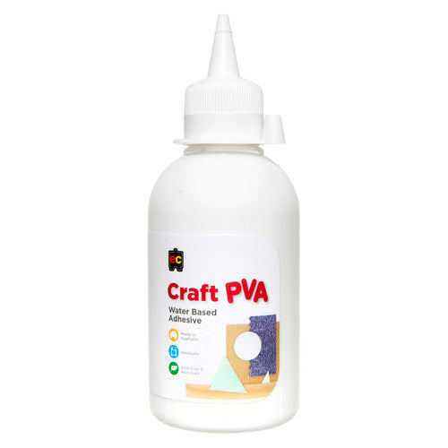 Educational Colours Craft PVA Water Based Adhesive 250ml