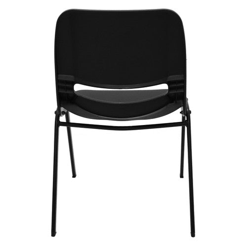 Rapidline P100 Stackable Heavy Duty Visitor Chair Black