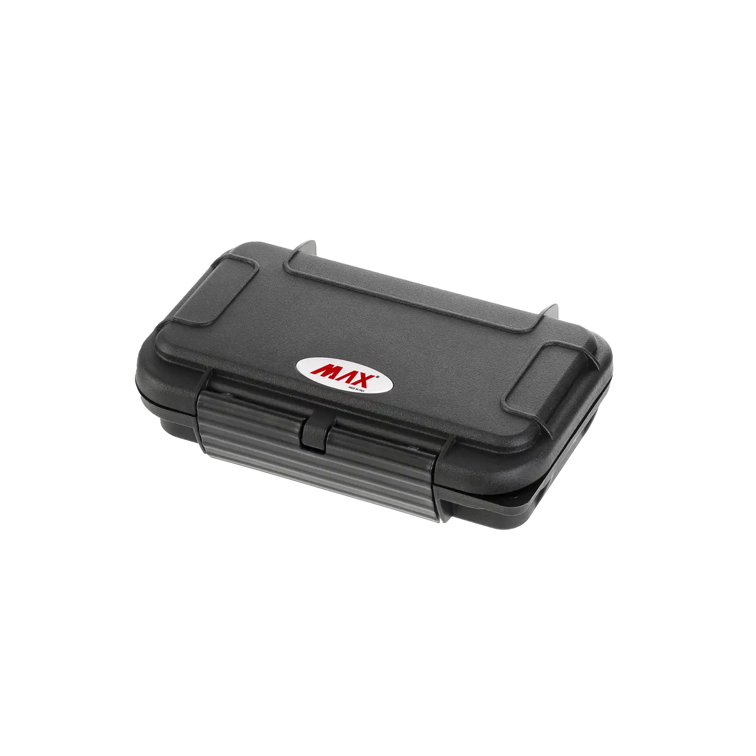 Panaro MAX001S waterproof case in black with Cubed Foam, open or detail view of the interior configuration