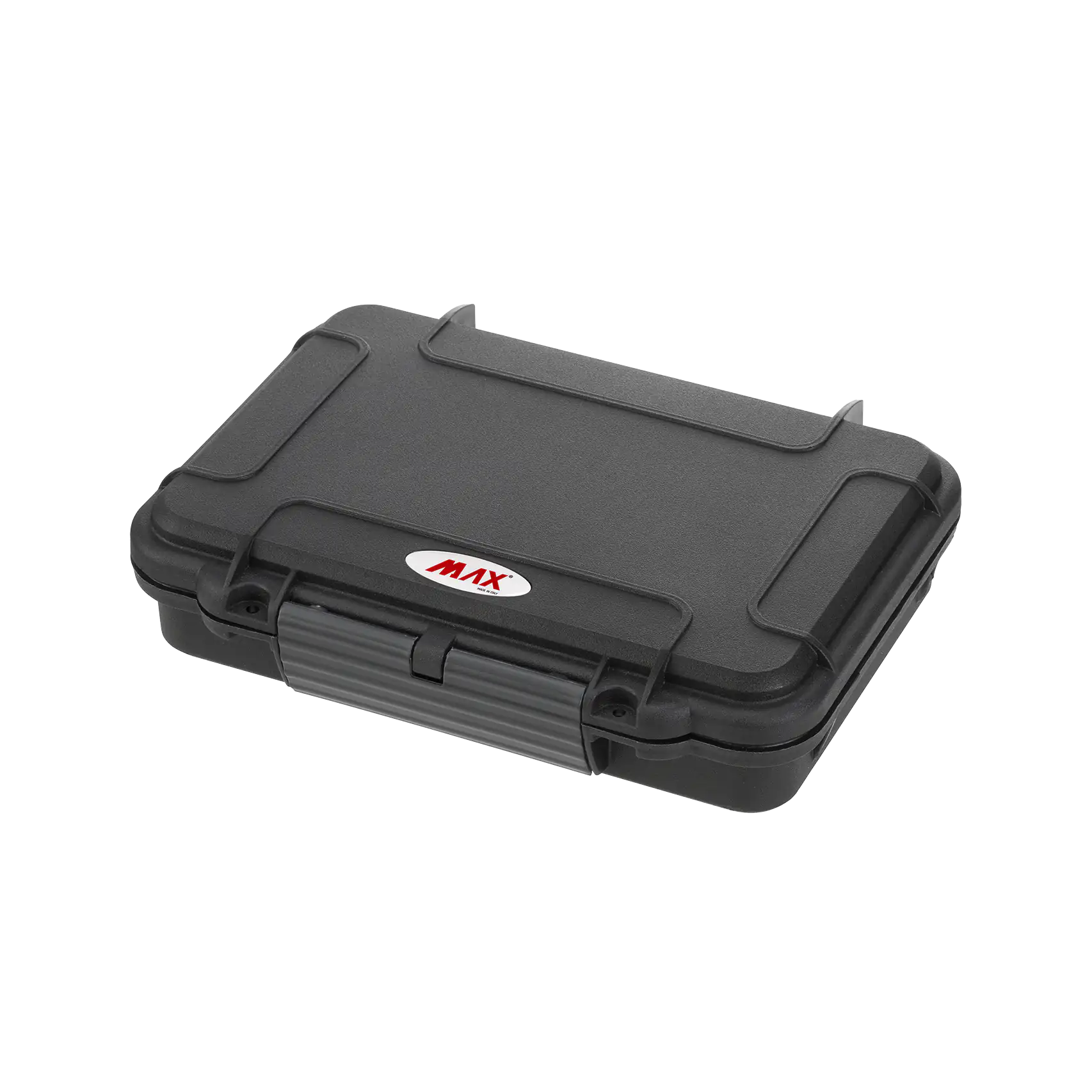 Panaro MAX002T waterproof case in transparent with 3-15 Adjustable Compartments, open or detail view of the interior configuration