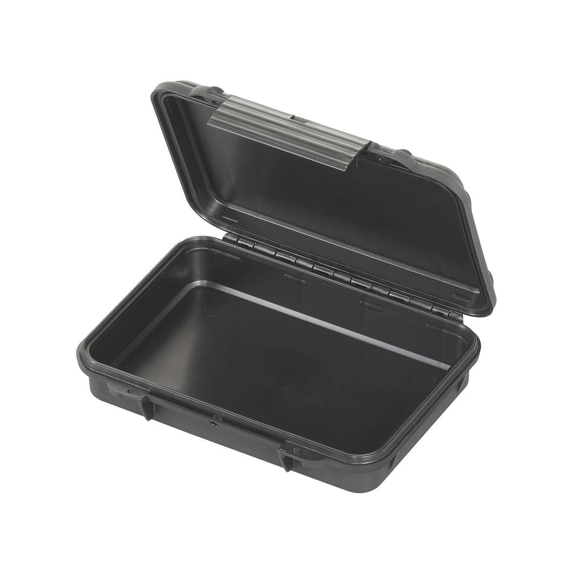 MAX002V opened to show the plain black interior with no foam fitted