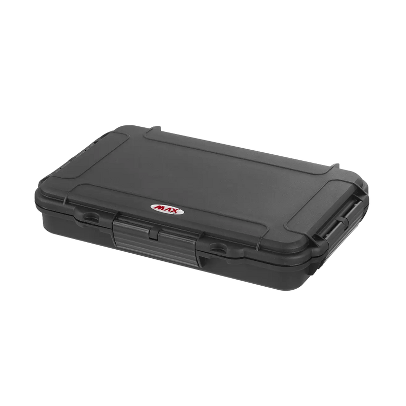 Panaro MAX003T waterproof case in transparent with 3-15 Adjustable Compartments, open or detail view of the interior configuration