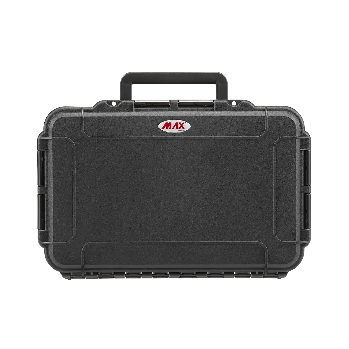 Panaro MAX004S waterproof case in black with Cubed Foam, open or detail view of the interior configuration