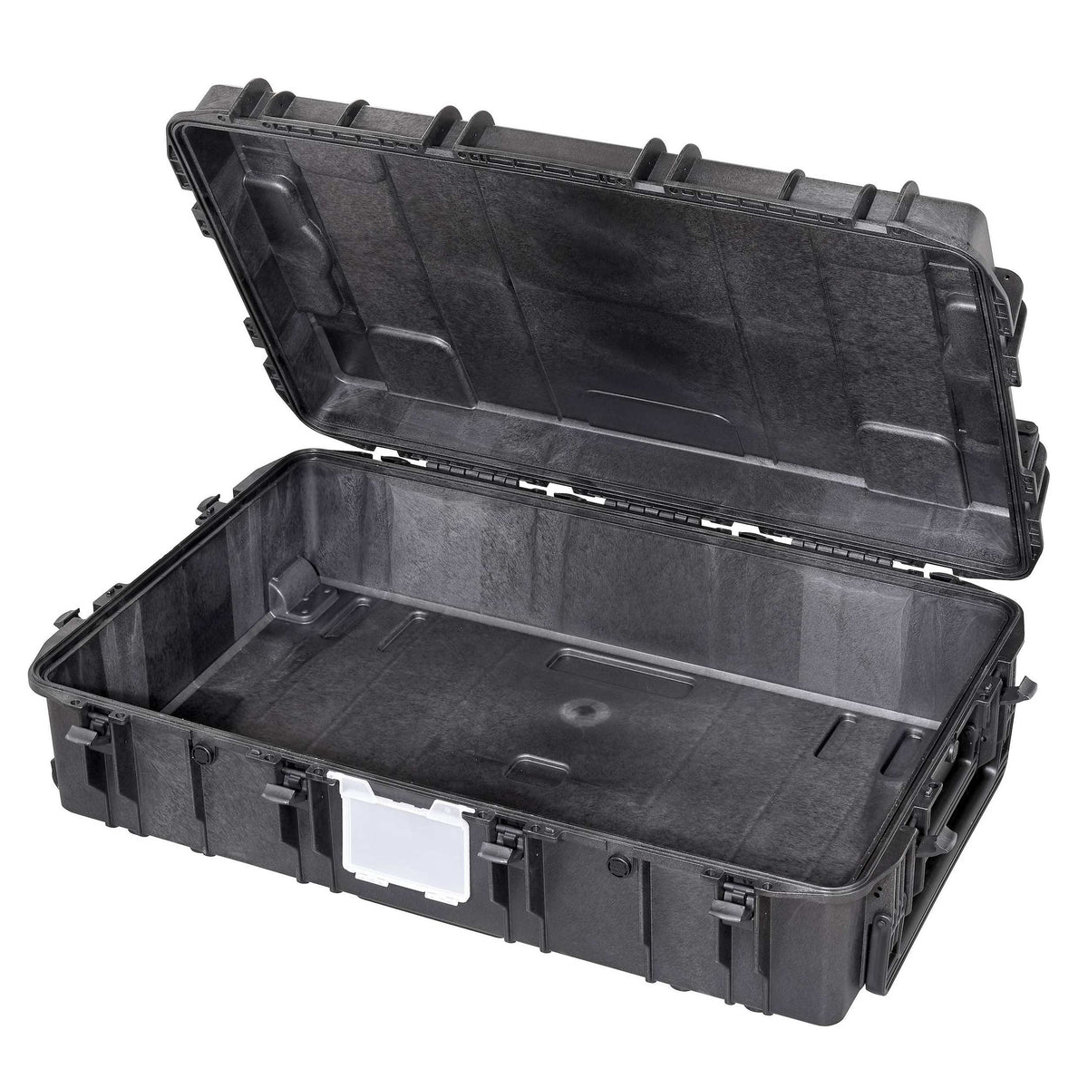 Panaro MAX1090H280-H open and empty with the hinged lid raised, showing the bare interior