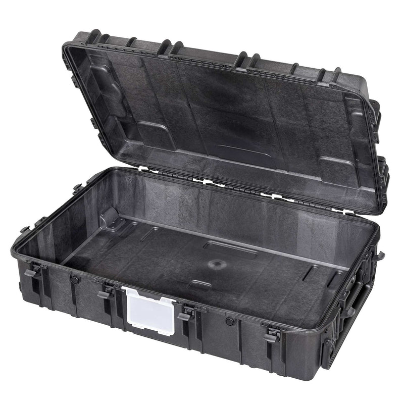 Panaro MAX1090H280-H open and empty with the hinged lid raised, showing the bare interior