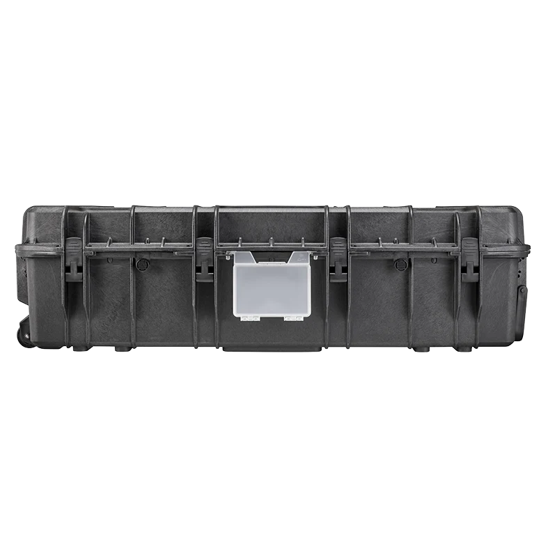 Front edge of the Panaro MAX1090H280 showing the row of latches and the label holder