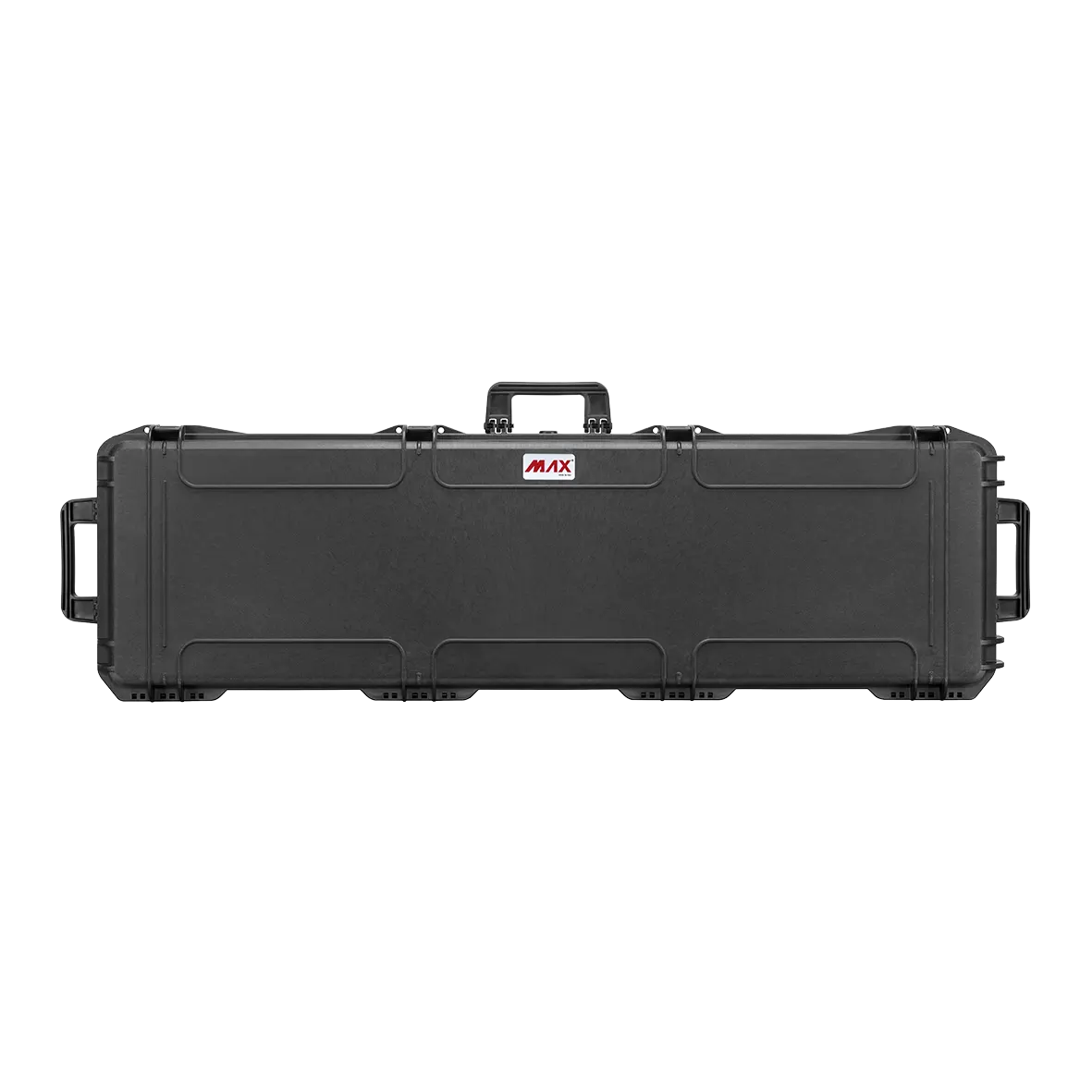 Panaro MAX1350GPB waterproof case in black with Convoluted Foam, open or detail view of the interior configuration