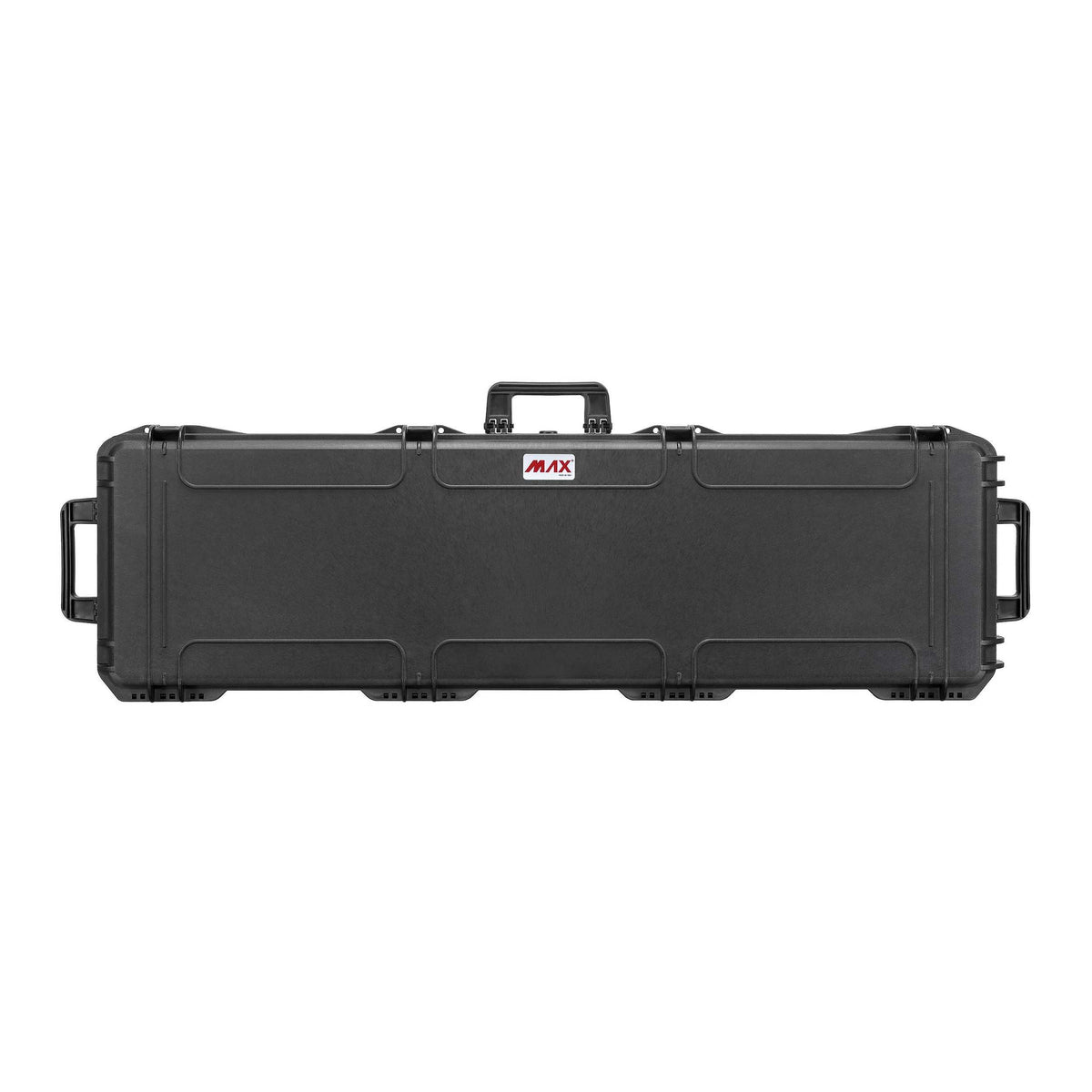 MAX1350S lid from above with the centre carry handle and an end handle at each side