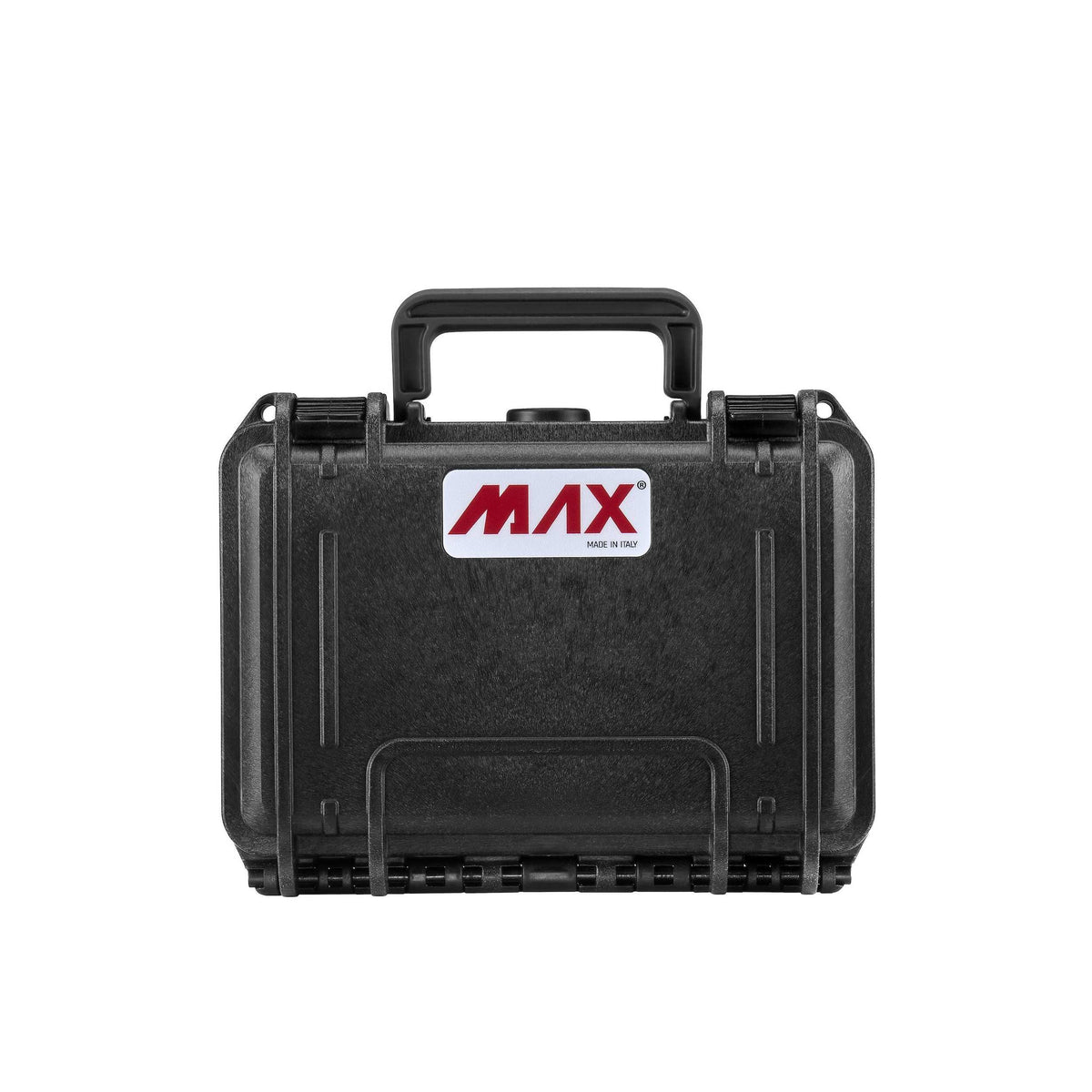 Front view of the closed MAX200 with its large white MAX label and the handle raised