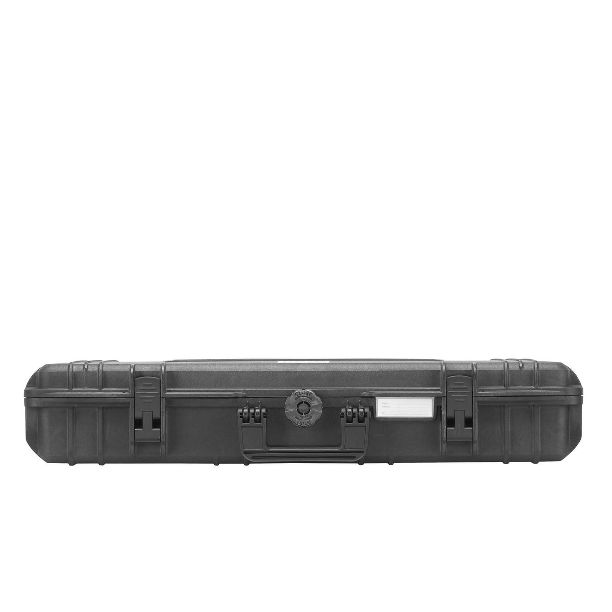 Side view of the Panaro MAX800 with latches, lock and label window