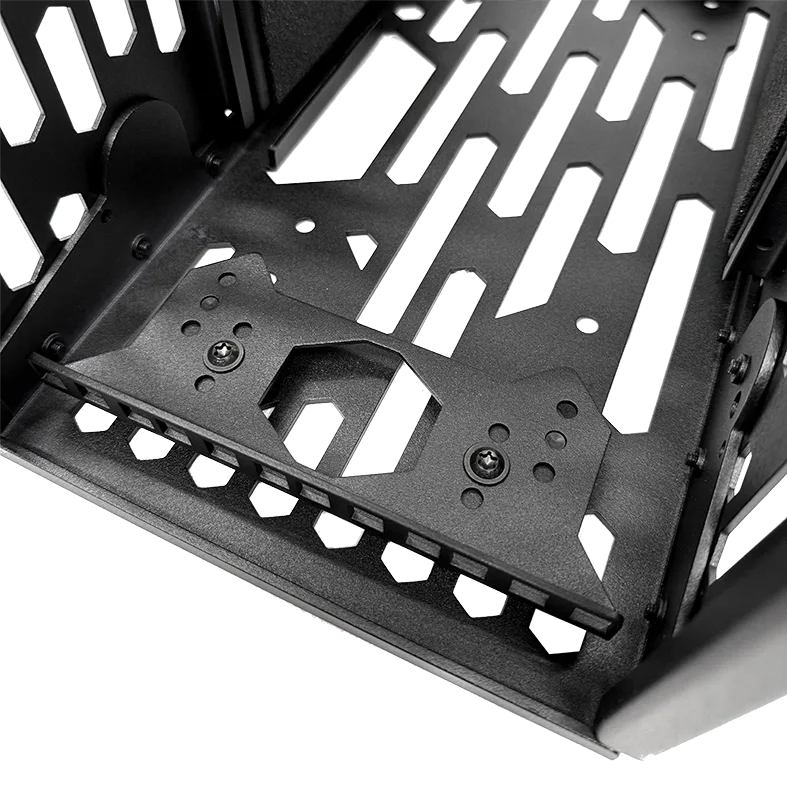 Panaro 19 inch rack mounting frame for the MAX505H280 waterproof case detail view