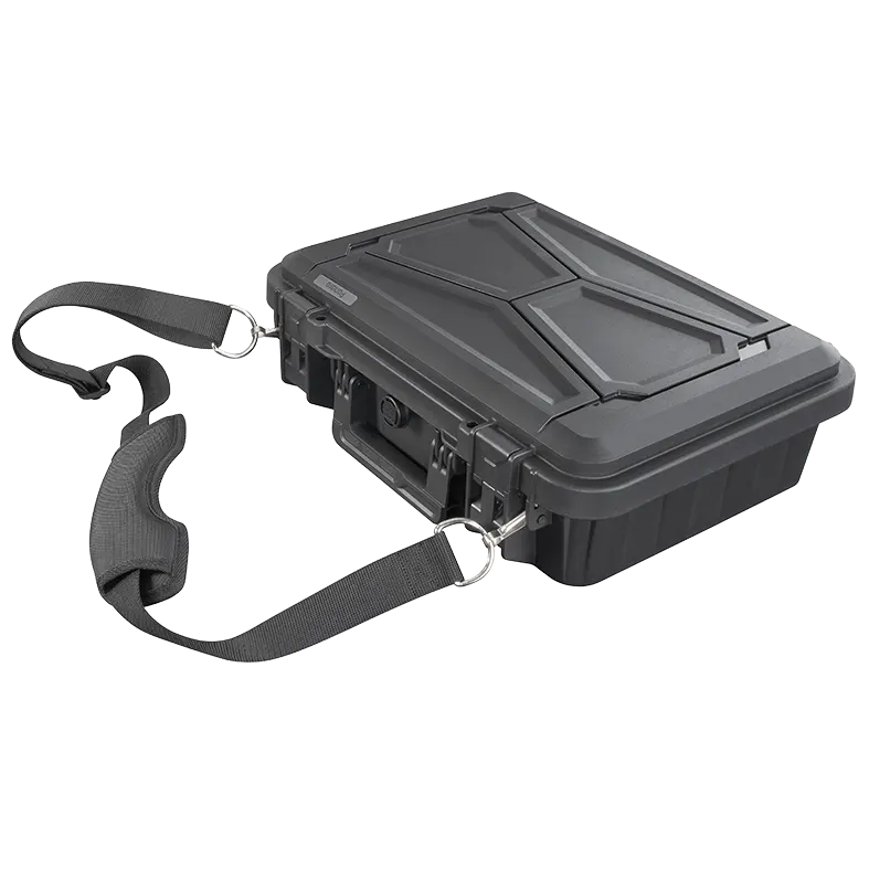 EKO case carried on the Panaro TRAEKO strap, clipped to both ends of the case