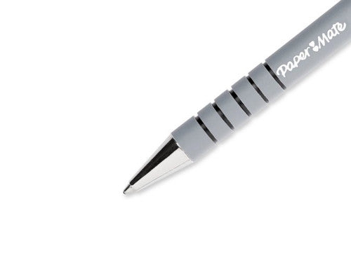 Papermate Flexgrip Ultra Retractable Ballpoint Pen Medium 1.0mm Black Box of 12