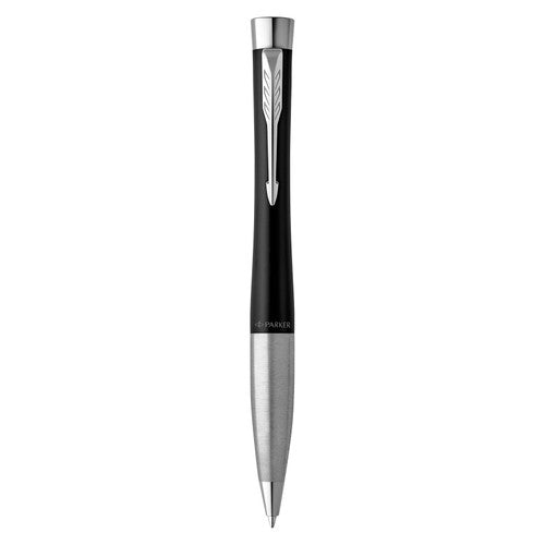 Parker Urban Twist Ballpoint Pen Muted Black Lacquer Chrome Trim Medium - image 1