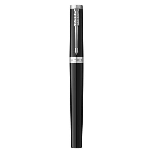 Parker Ingenuity Fountain Pen Black Lacquer and Chrome Trim Fine Nib