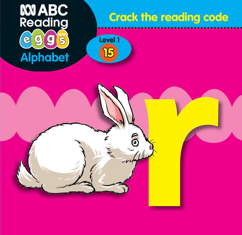 Cover of the reader for the letter R, one of the 10 readers included in ABC Reading Eggs Starting Out Book Pack 2