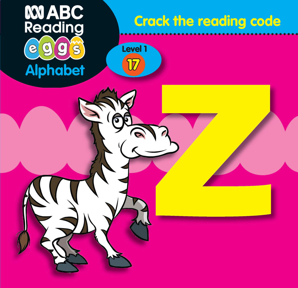 Cover of the reader for the letter Z, one of the 10 readers included in ABC Reading Eggs Starting Out Book Pack 2
