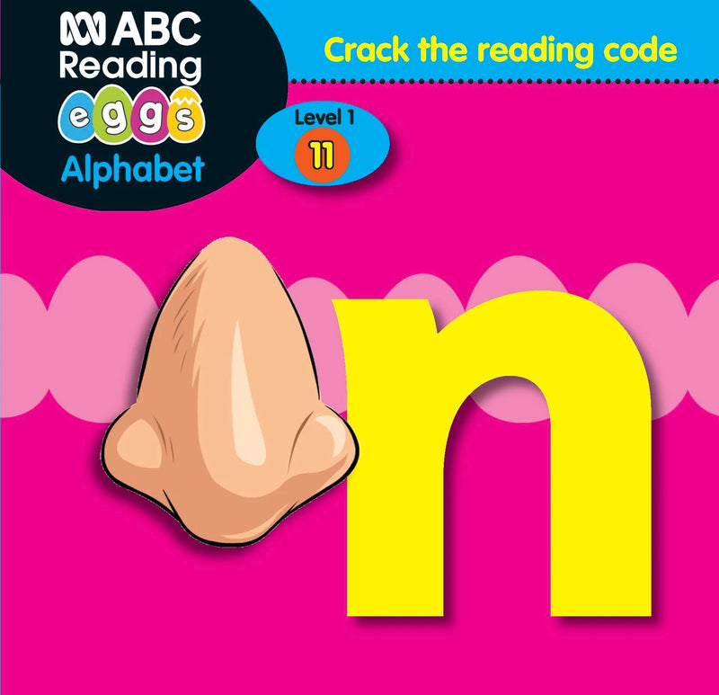 Cover of the reader for the letter N, one of the 10 readers included in ABC Reading Eggs Starting Out Book Pack 2