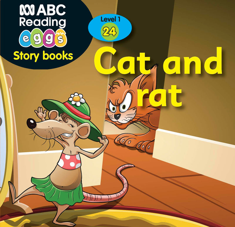 Cover of the reader Cat and Rat, one of the 10 readers included in ABC Reading Eggs Starting Out Book Pack 3
