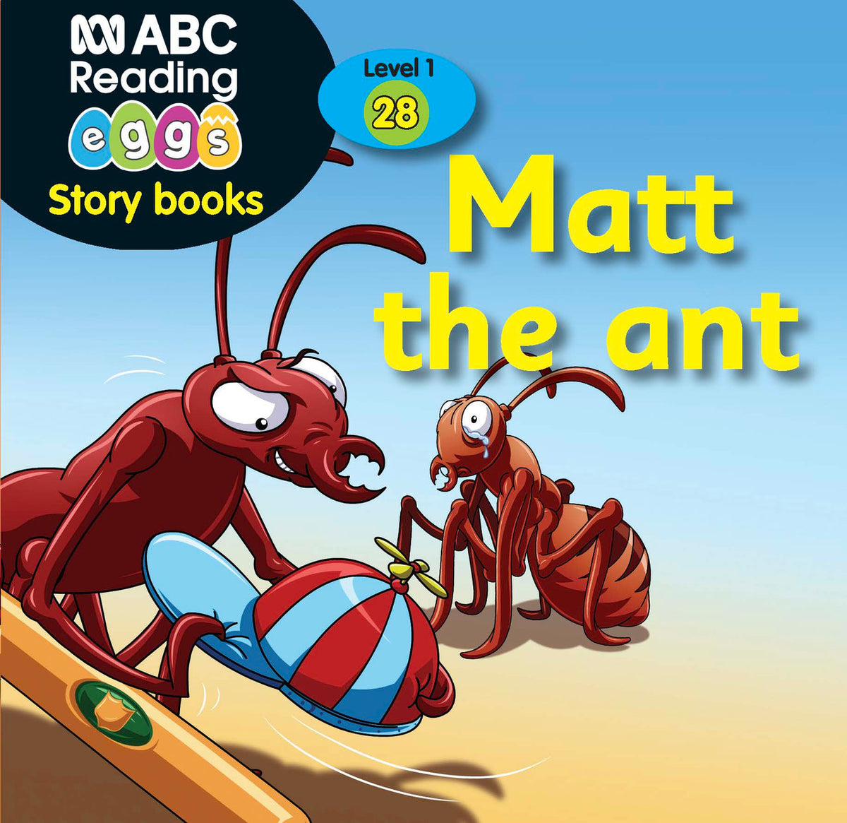 Cover of the reader Matt the Ant, one of the 10 readers included in ABC Reading Eggs Starting Out Book Pack 3