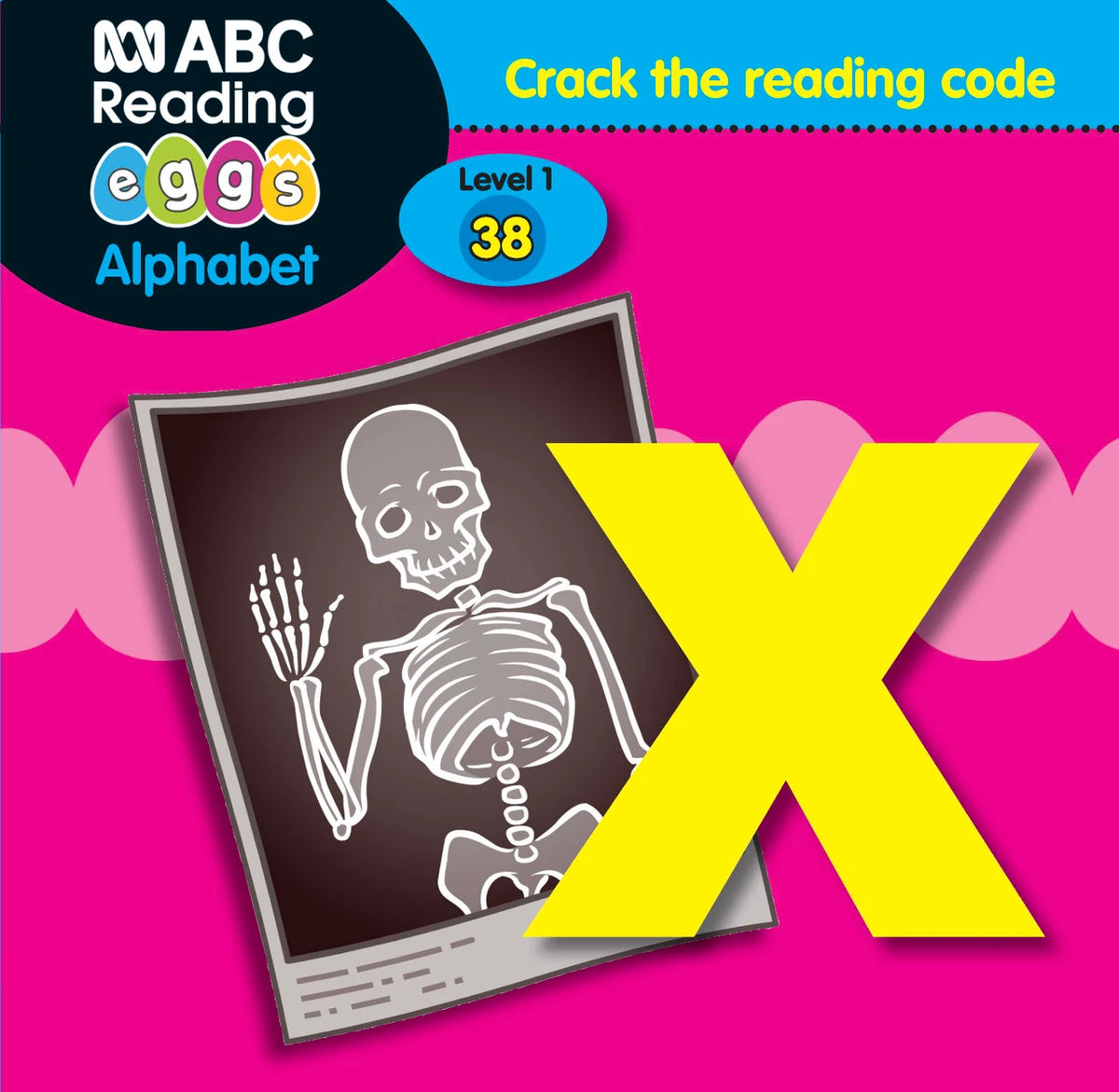 Cover of the reader for the letter X, one of the 10 readers included in ABC Reading Eggs Starting Out Book Pack 4