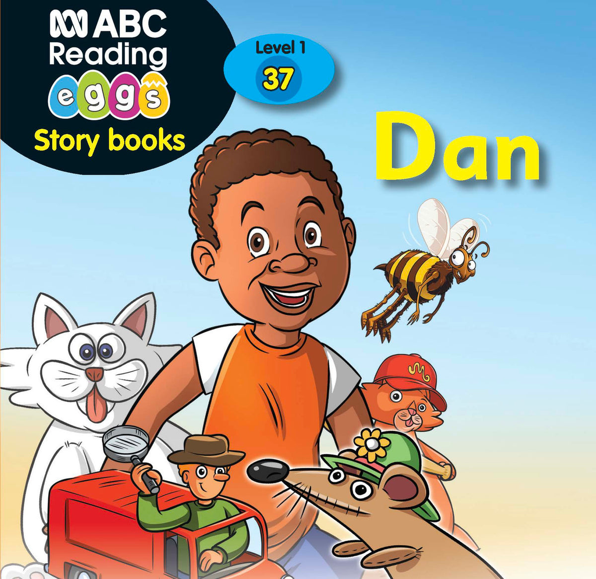 Cover of the reader Dan, one of the 10 readers included in ABC Reading Eggs Starting Out Book Pack 4