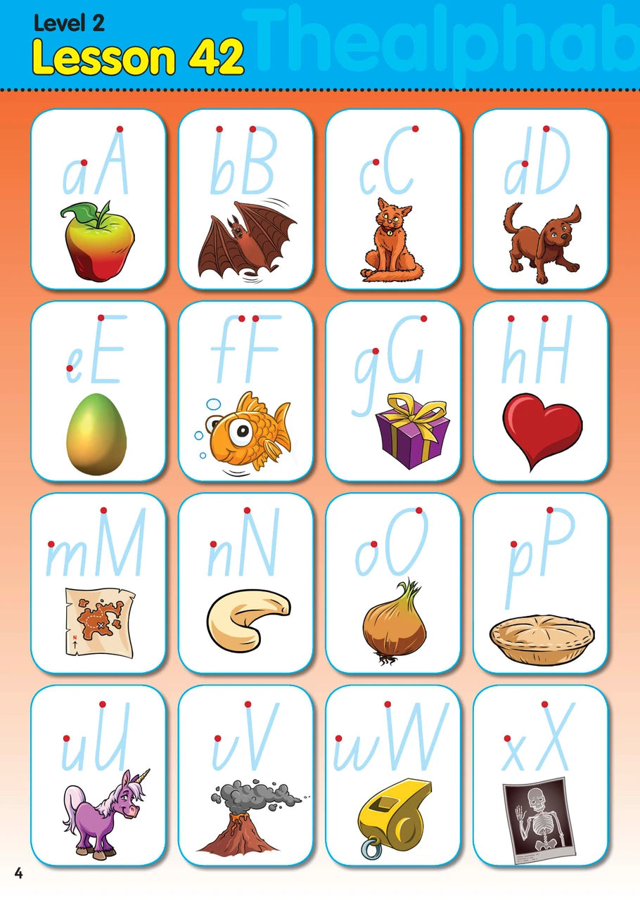 Sample interior page from Activity Book 5 with a reading and writing exercise and space for handwriting