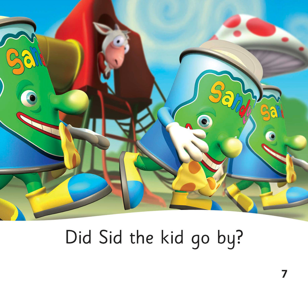 Further sample inside pages from the reader Can You See Sid in ABC Reading Eggs Beginning to Read Book Pack 6
