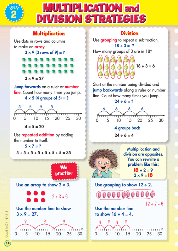 Sample interior page from the Blake's Back to Basics Year 3 NAPLAN-style Numeracy workbook as shown in the publisher gallery