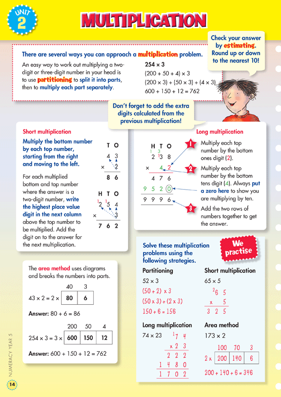 Sample interior page from the Blake's Back to Basics Year 5 NAPLAN-style Numeracy workbook as shown in the publisher gallery