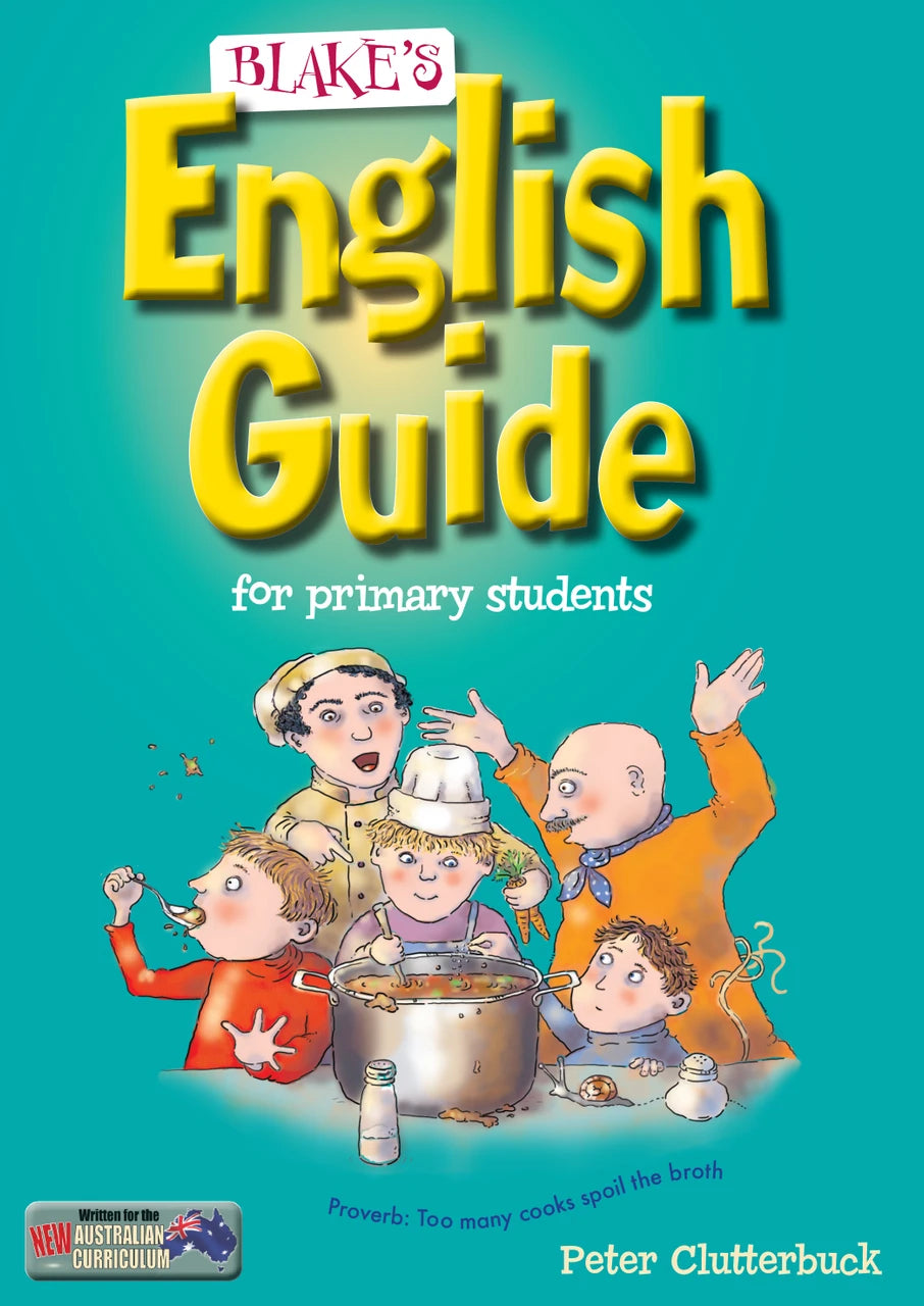Front cover of Blake's English Guide from the Blake's Guides series published by Pascal Press
