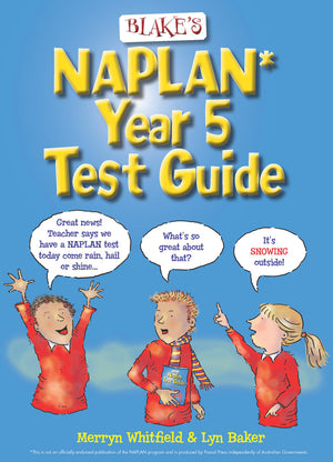 Front cover of Blake's NAPLAN Year 5 Test Guide from the Blake's Guides series published by Pascal Press