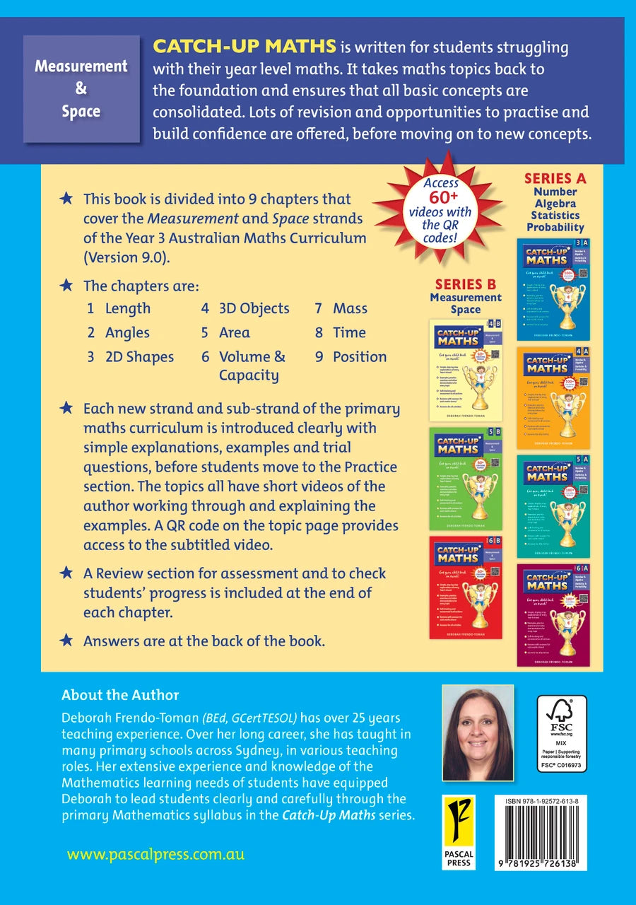 Sample page from Catch-Up Maths Year 3 Book B, shown in the publisher's preview gallery
