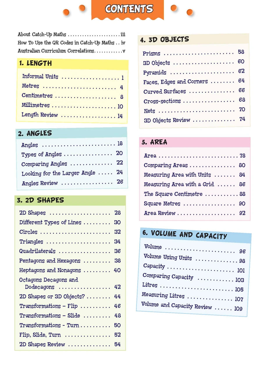 Sample page from Catch-Up Maths Year 3 Book B, shown in the publisher's preview gallery