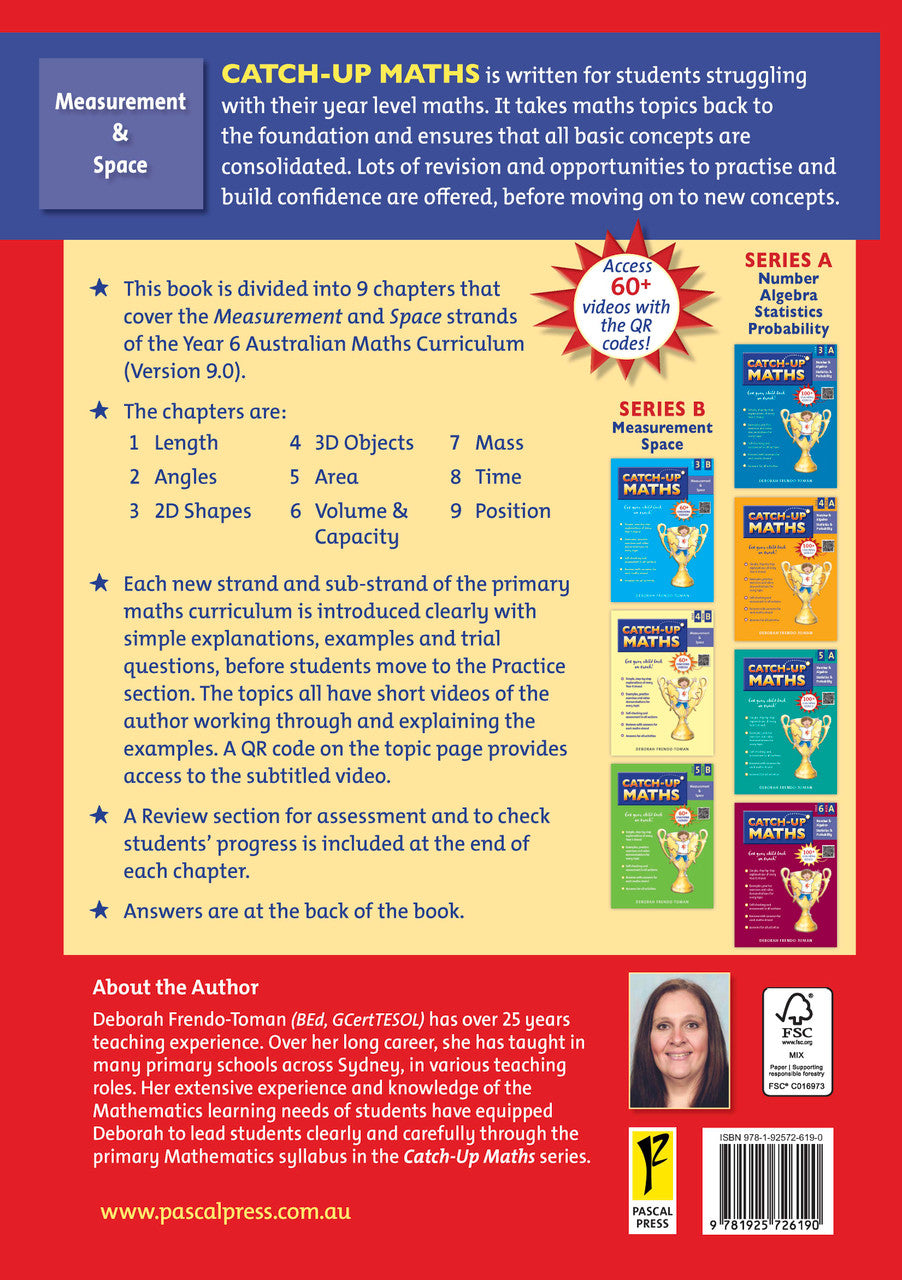 Sample page from Catch-Up Maths Year 6 Book B, shown in the publisher's preview gallery