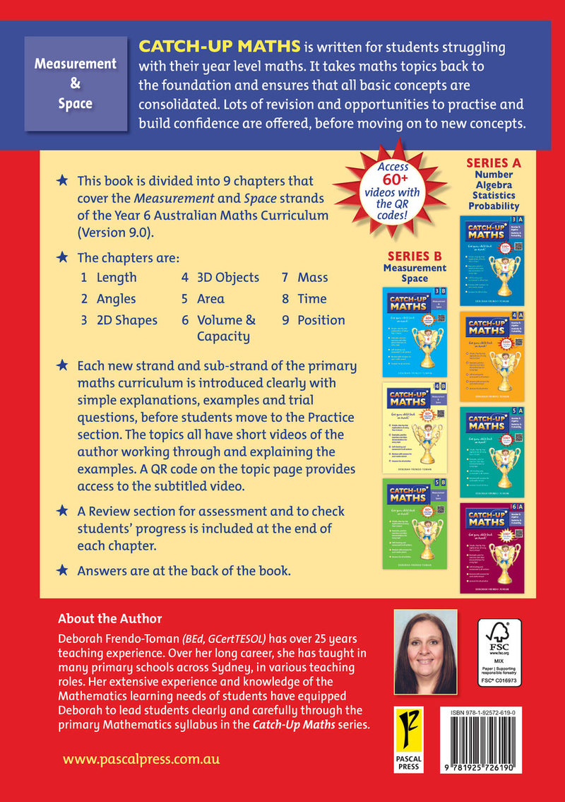 Sample page from Catch-Up Maths Year 6 Book B, shown in the publisher's preview gallery