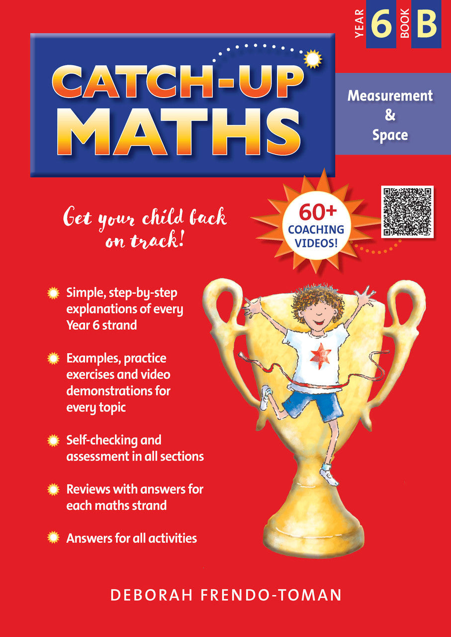 Front cover of Catch-Up Maths Measurement and Space Year 6 Book B by Deborah Frendo-Toman
