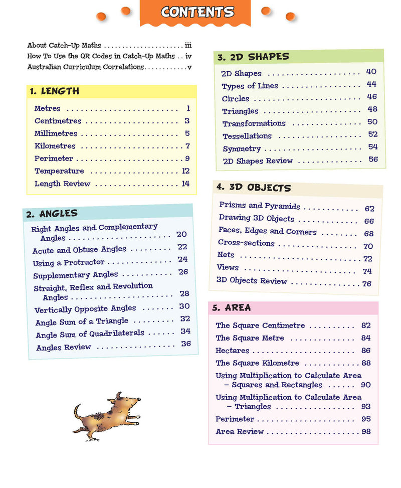 Sample page from Catch-Up Maths Year 6 Book B, shown in the publisher's preview gallery