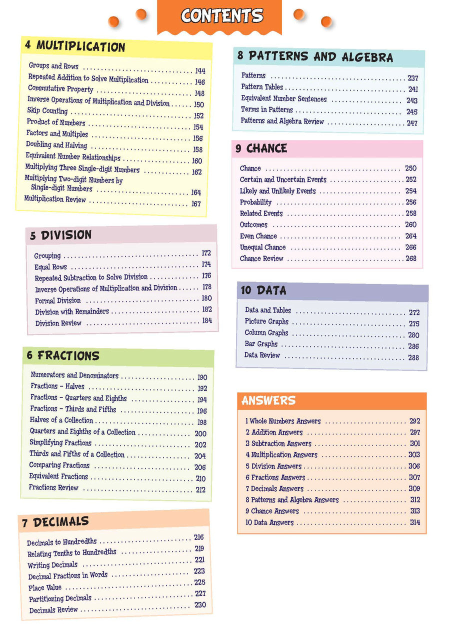 Sample page from Catch-Up Maths Year 4 Book A, shown in the publisher's preview gallery