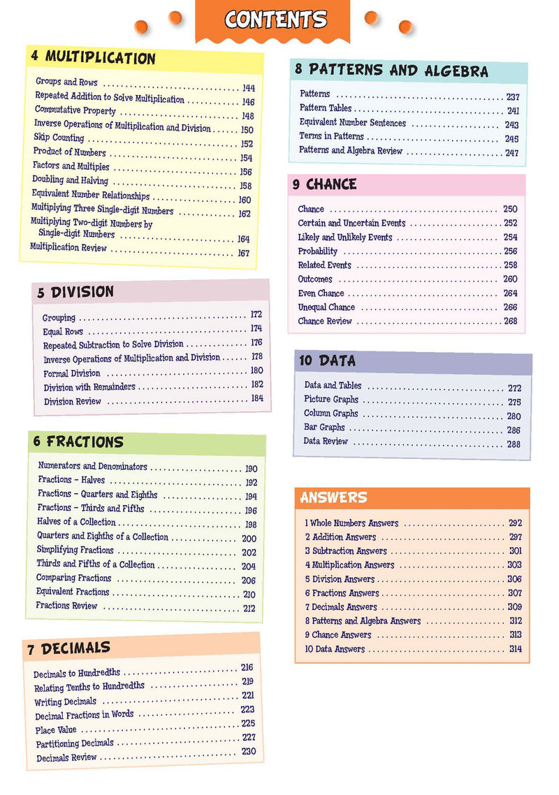 Sample page from Catch-Up Maths Year 4 Book A, shown in the publisher's preview gallery