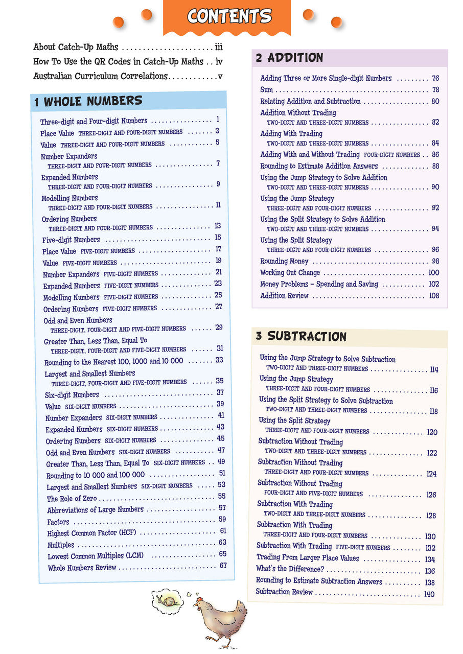 Sample page from Catch-Up Maths Year 5 Book A, shown in the publisher's preview gallery