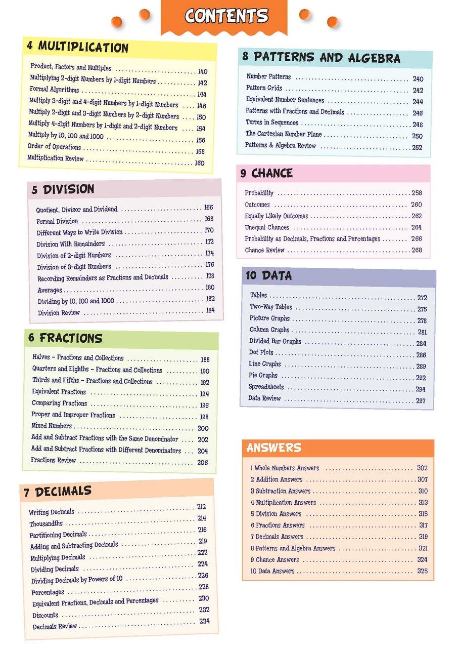 Sample page from Catch-Up Maths Year 6 Book A, shown in the publisher's preview gallery