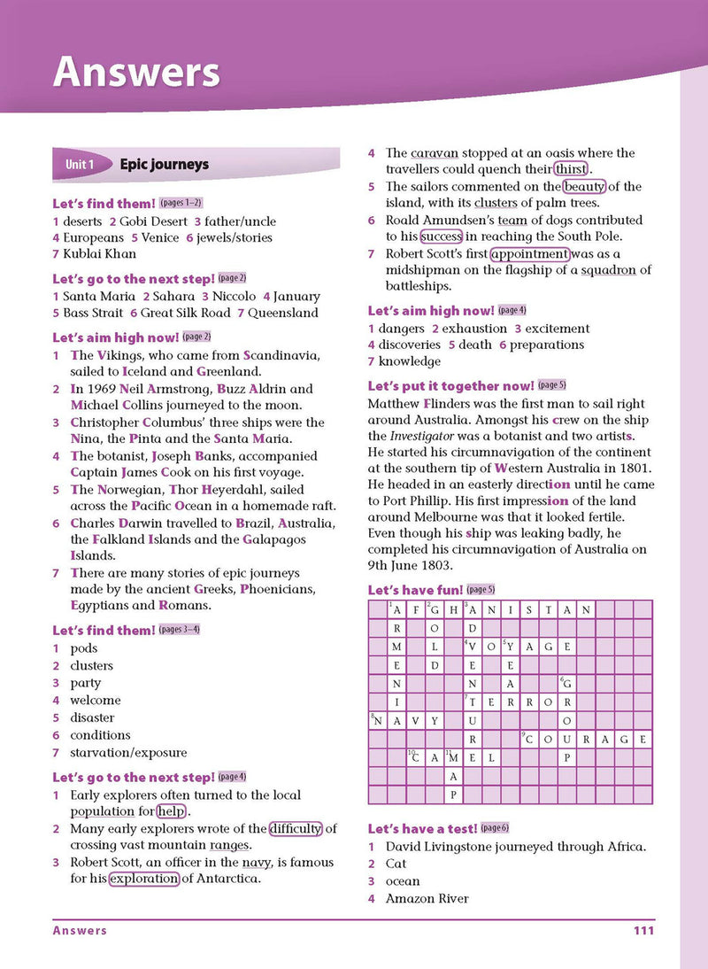 Sample interior page from Excel Advanced Skills Grammar and Punctuation Workbook Year 6 showing practice activities and exercises for students