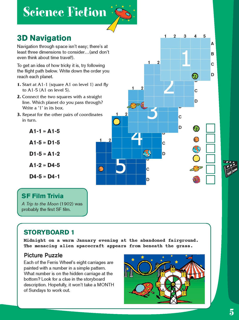 Sample interior page from the Excel Basic Skills Creative Holiday Learning Year 6 activity book, the fifteenth image in the publisher gallery