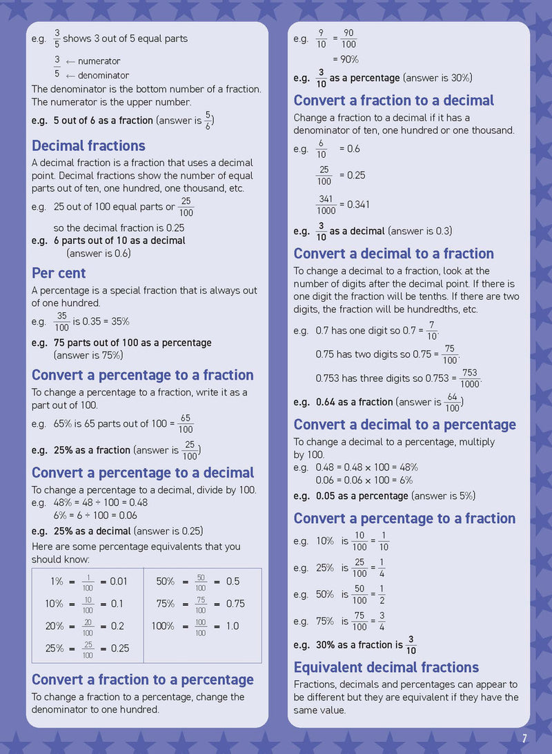 Sample inside page from Excel Basic Skills Mental Maths Strategies Year 6, previewing the workbook's layout and question style