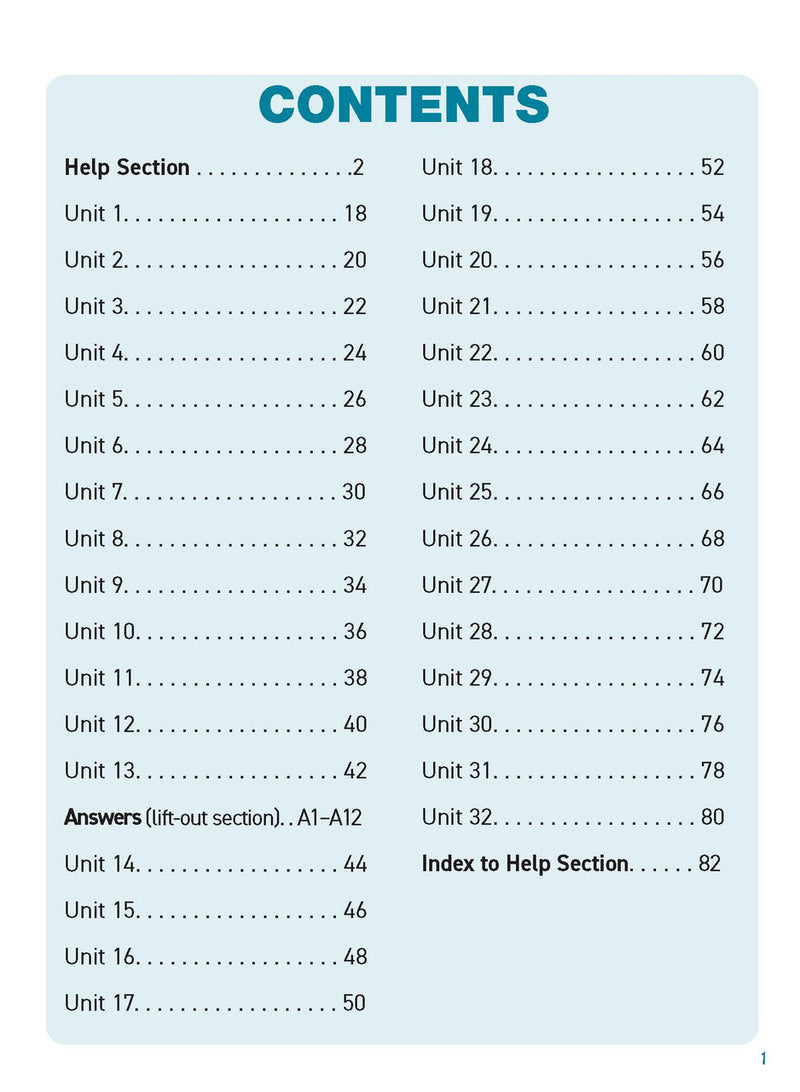 Preview of an inside spread from Excel Basic Skills Mental Maths Strategies Year 2, showing how the exercises are set out on the page
