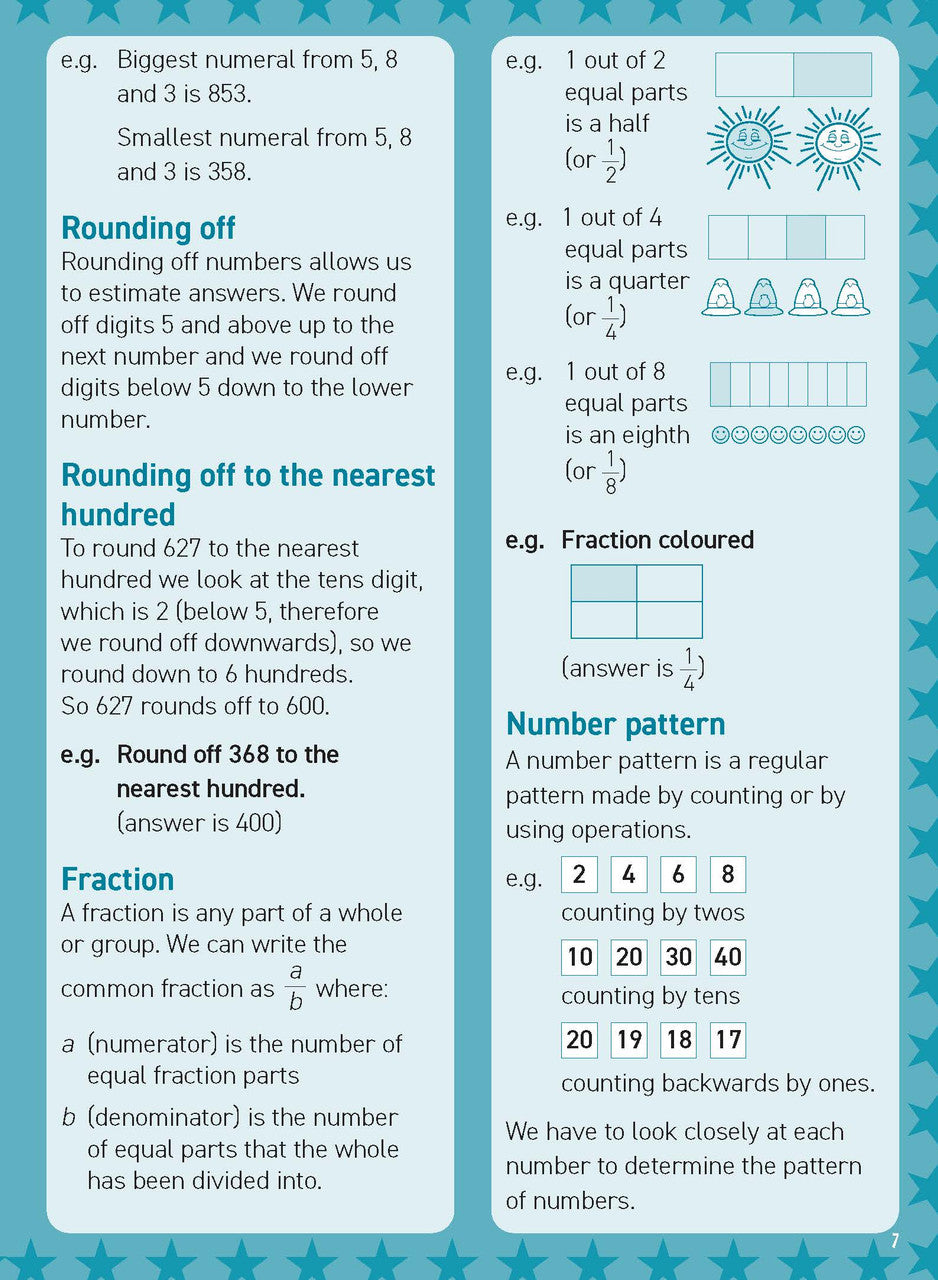 Sample inside page from Excel Basic Skills Mental Maths Strategies Year 2, previewing the workbook's layout and question style