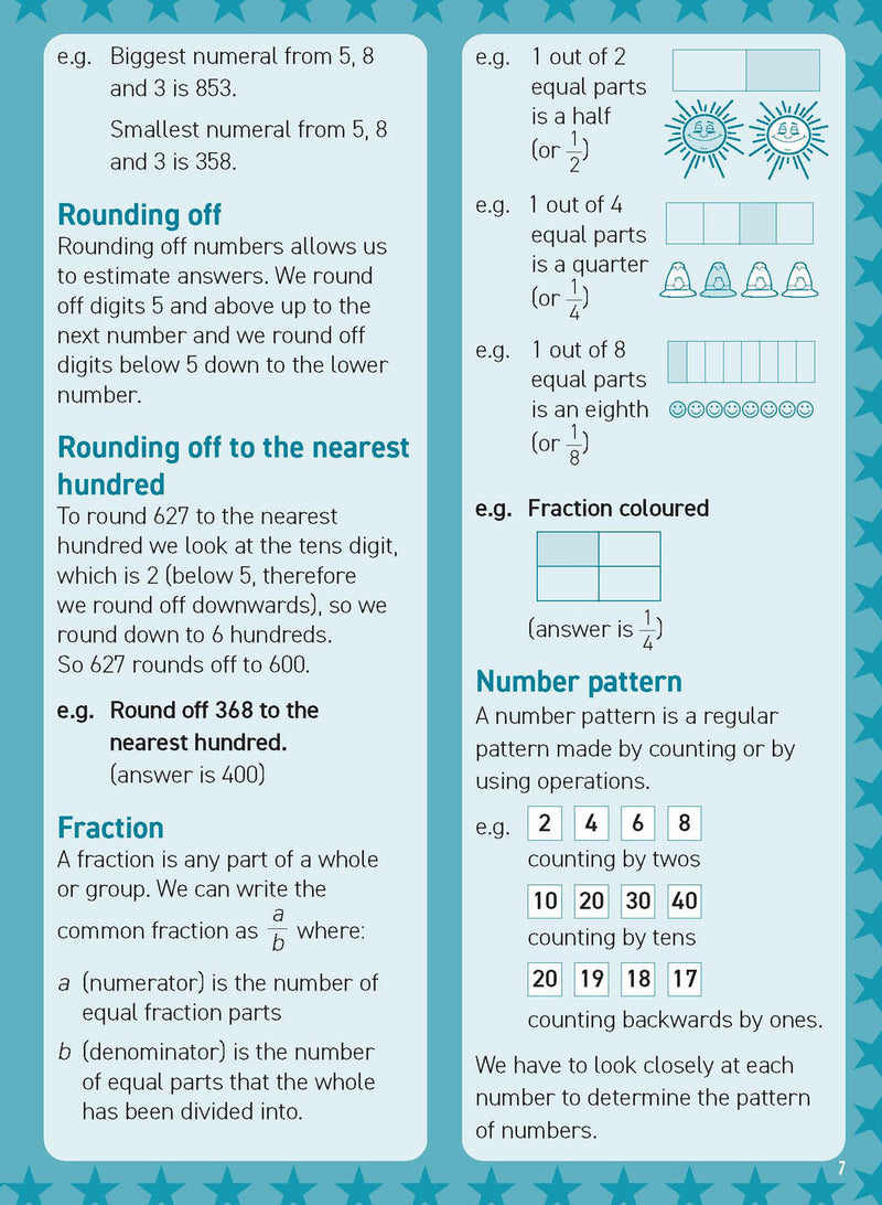 Sample inside page from Excel Basic Skills Mental Maths Strategies Year 2, previewing the workbook's layout and question style